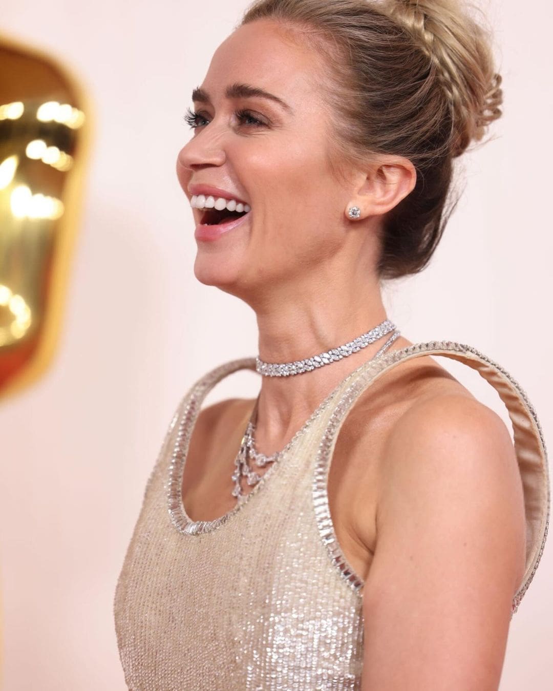 Emily Blunt in Schiaparelli at Oscars 2024 Runway Magazine 05