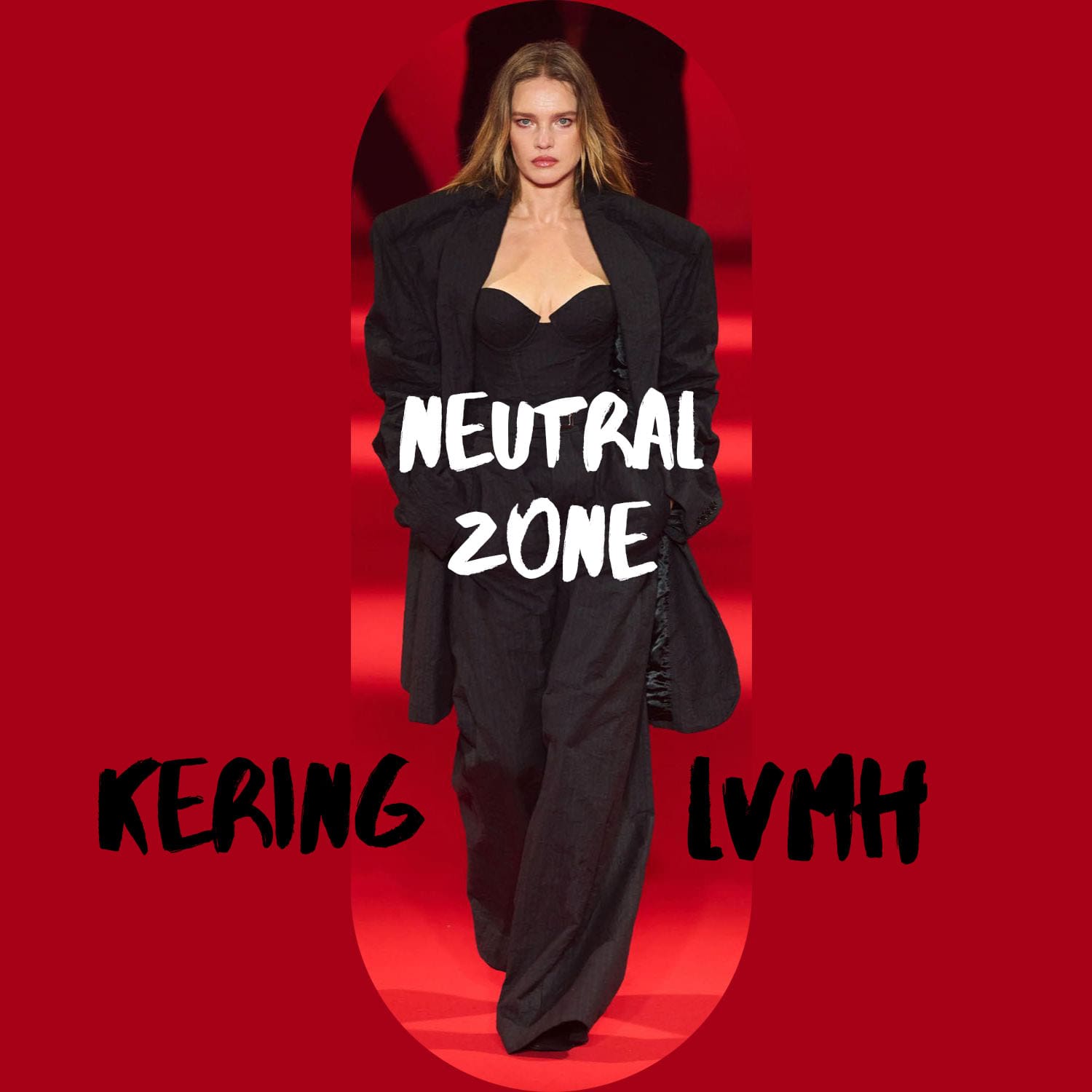 Natalia Vodianova Primer vistazo a Vetements Otoño 2024, Otoño invierno 2024 2025 Runway Revistas