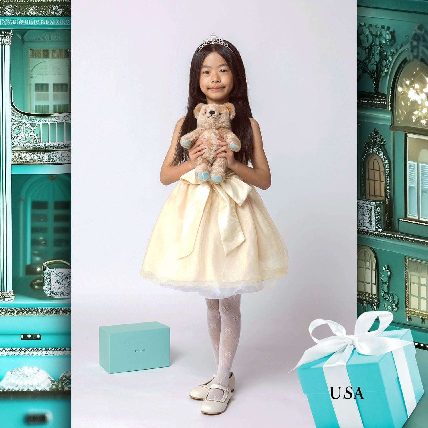 096 Kids Tokei on Runway Magazine World Kids Audition 2024 Tiffany