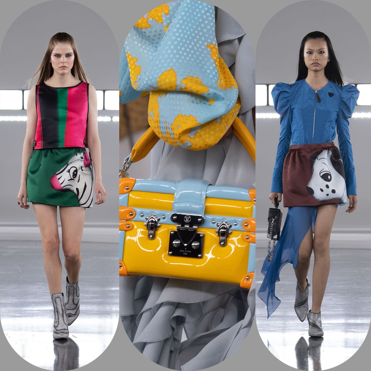 2 Louis Vuitton antes del otoño 2024 Shanghai Runway Revistas