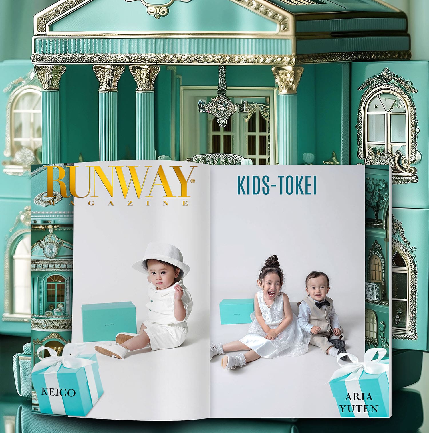 Runway 雑誌の表紙 ティファニー 2