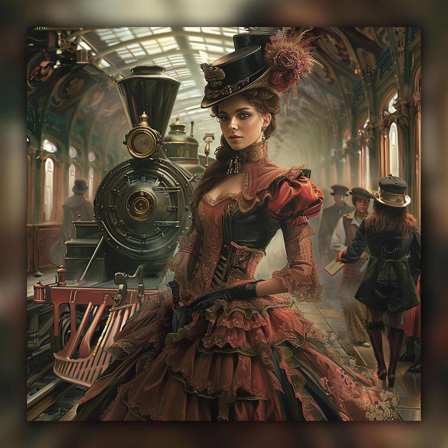 runway magazine steampunk