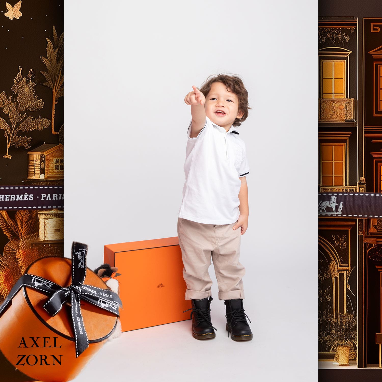 123 Niños Tokei en Runway Revista World Kids Audición 2024 Hermes