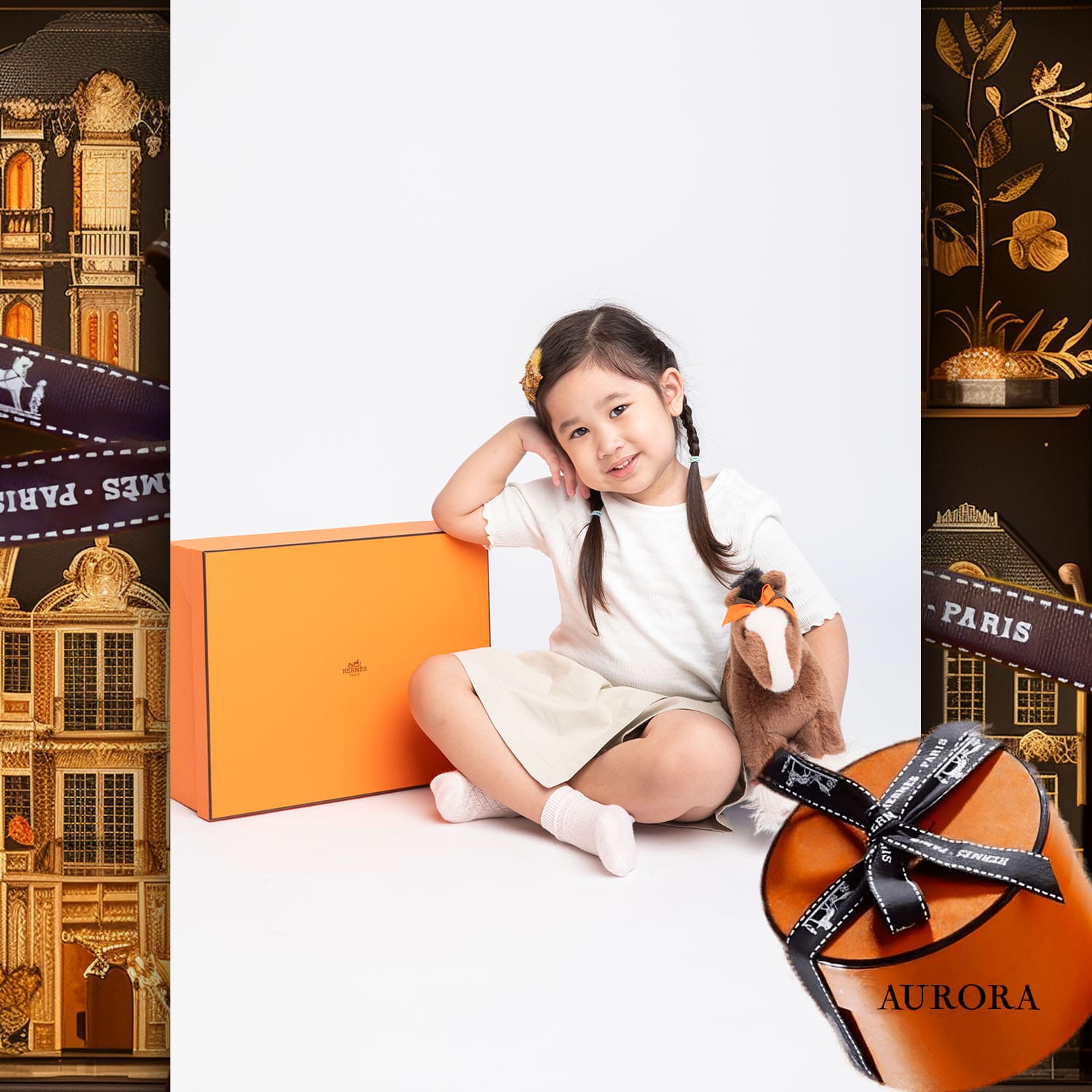 127 Niños Tokei en Runway Revista World Kids Audición 2024 Hermes