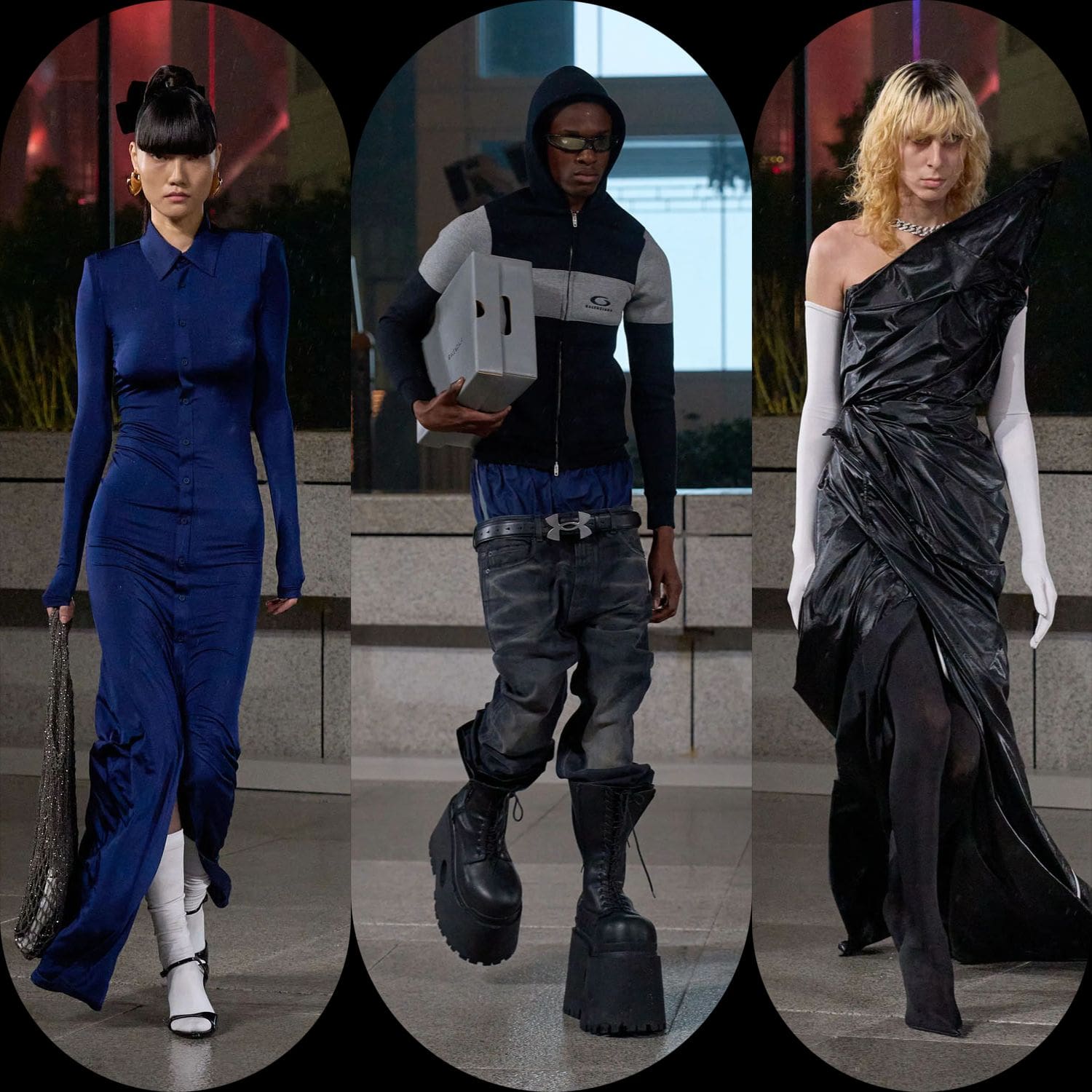 4 Balenciaga Croisière 2025 Resort Shanghai Runway Magazine