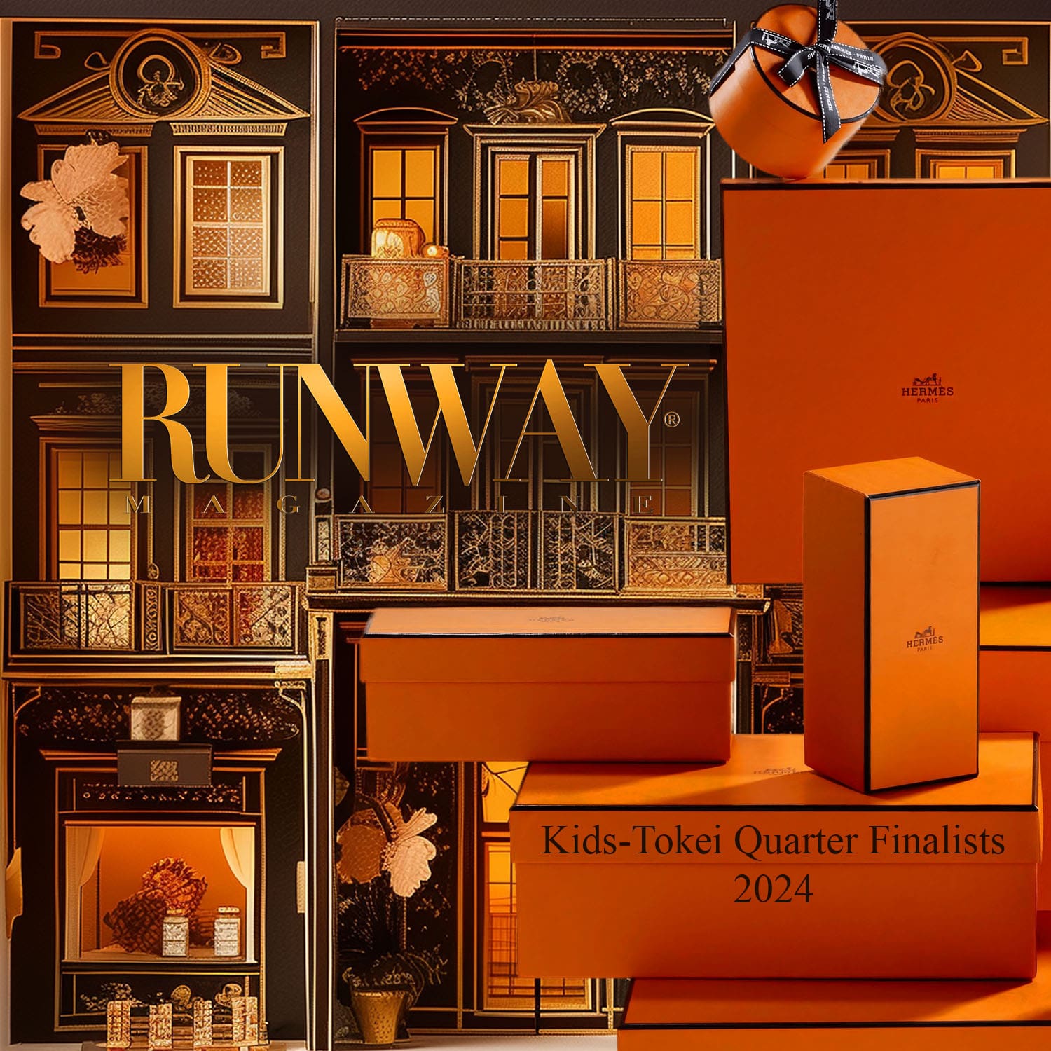 Cover1 Kids Tokei 上 Runway 杂志世界儿童试镜 2024 Vol3
