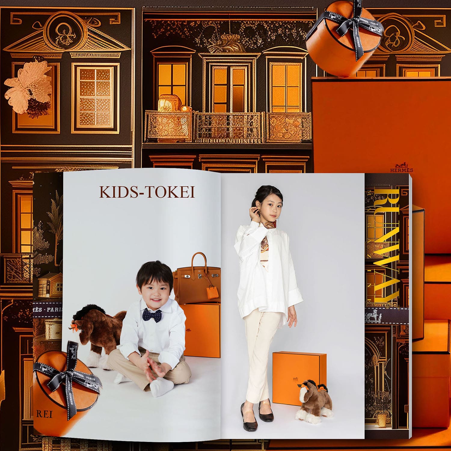Cover5 Kids Tokei 上 Runway 杂志世界儿童试镜 2024 Vol3