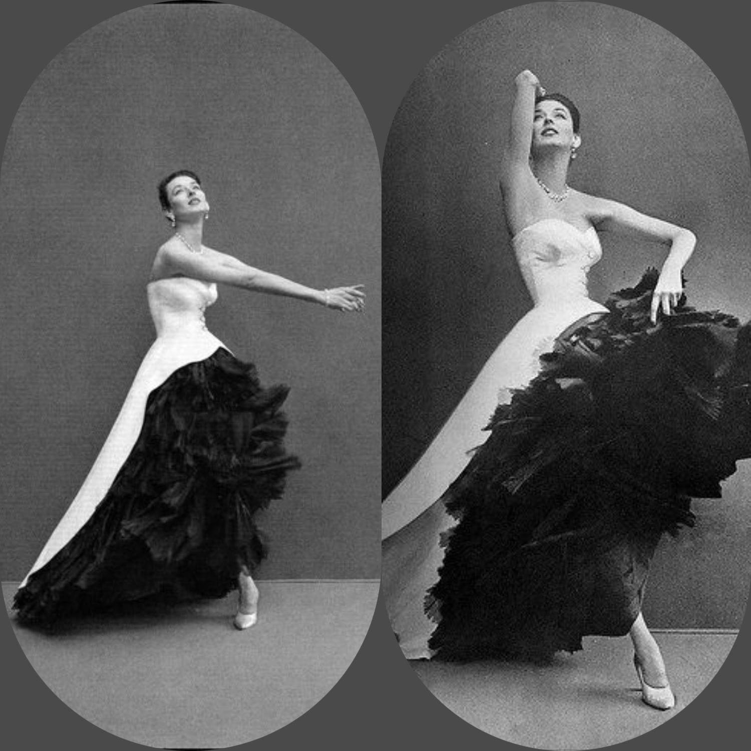 Richard Avedon, Dorian Leigh in Balenciaga, 1951