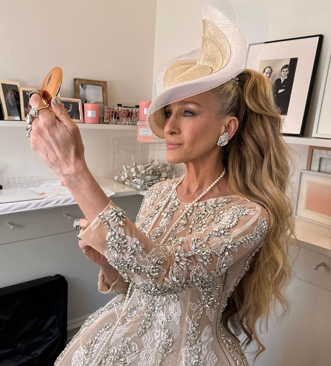 Sarah Jessica Parker in Richard Quinn bei der Met Gala 2024 3