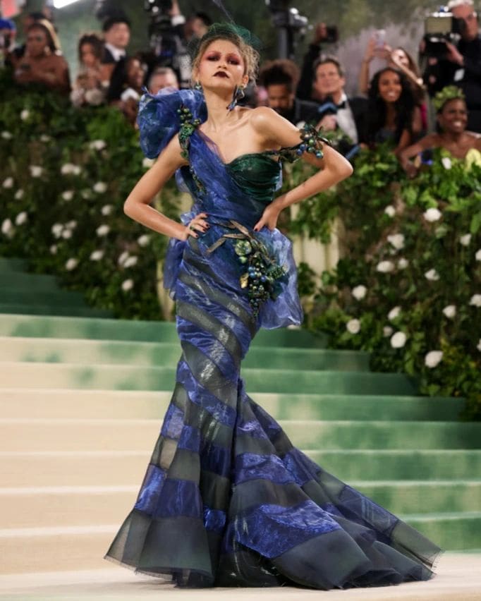 Zendaya in John Galliano für Maison Margiela bei der Met Gala 2024 3