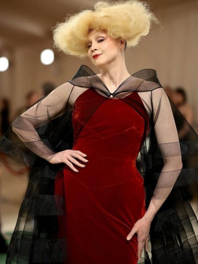 Gwendoline Christie en John Galliano pour Maison Margiela au Met Gala 2024