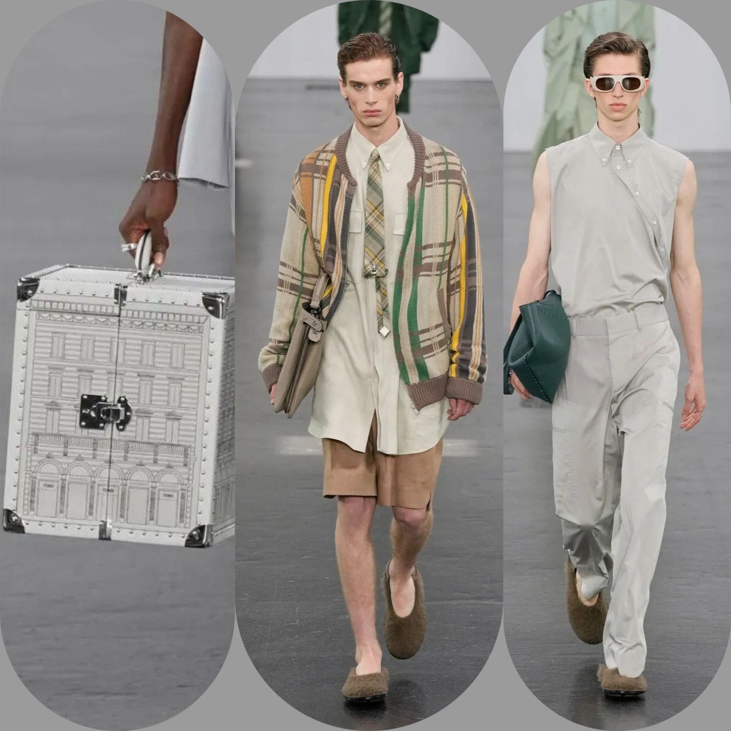 1 Fendi Moda masculina Primavera Verano 2025 Runway Revistas
