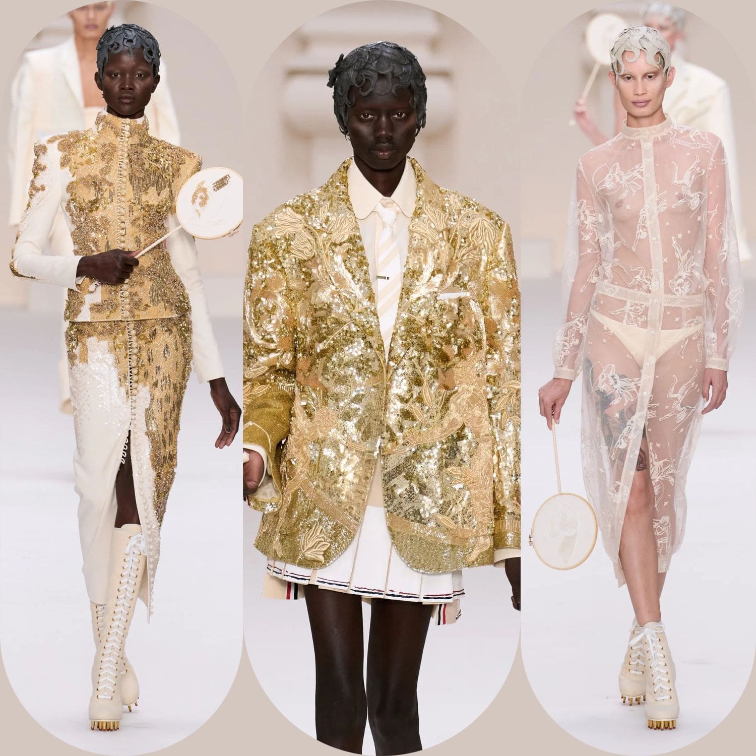 1 Thom Browne Couture Fall Winter 2024 2025 Runway Magazine