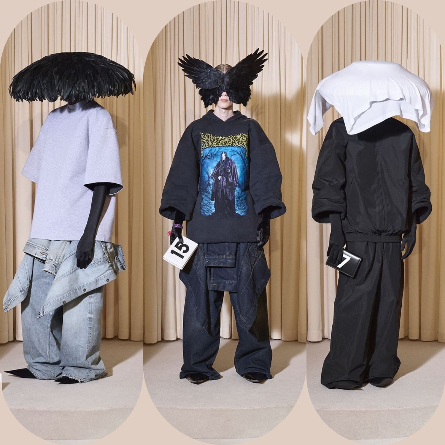 2 バレンシアガ クチュール 秋冬 2024 25 Runway 雑誌