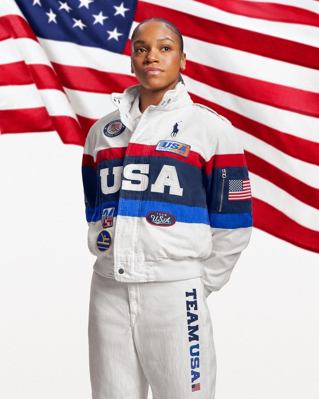 【早い者勝ち】TEAM USA オリンピック　オフィシャル　ユニフォーム ラルフ ローレン チーム USA ユニフォーム パリ オリンピック
