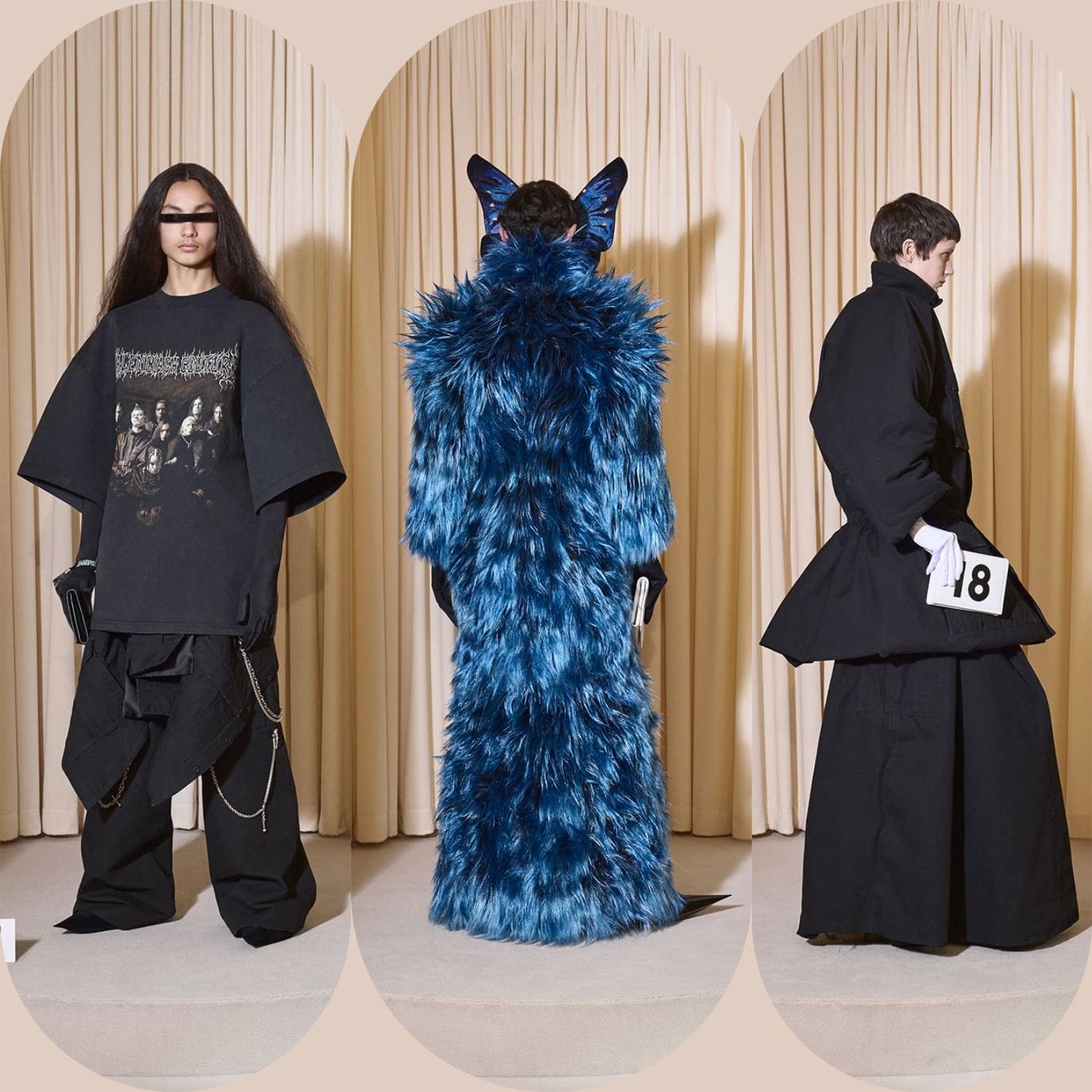 3 バレンシアガ クチュール 秋冬 2024 25 Runway 雑誌