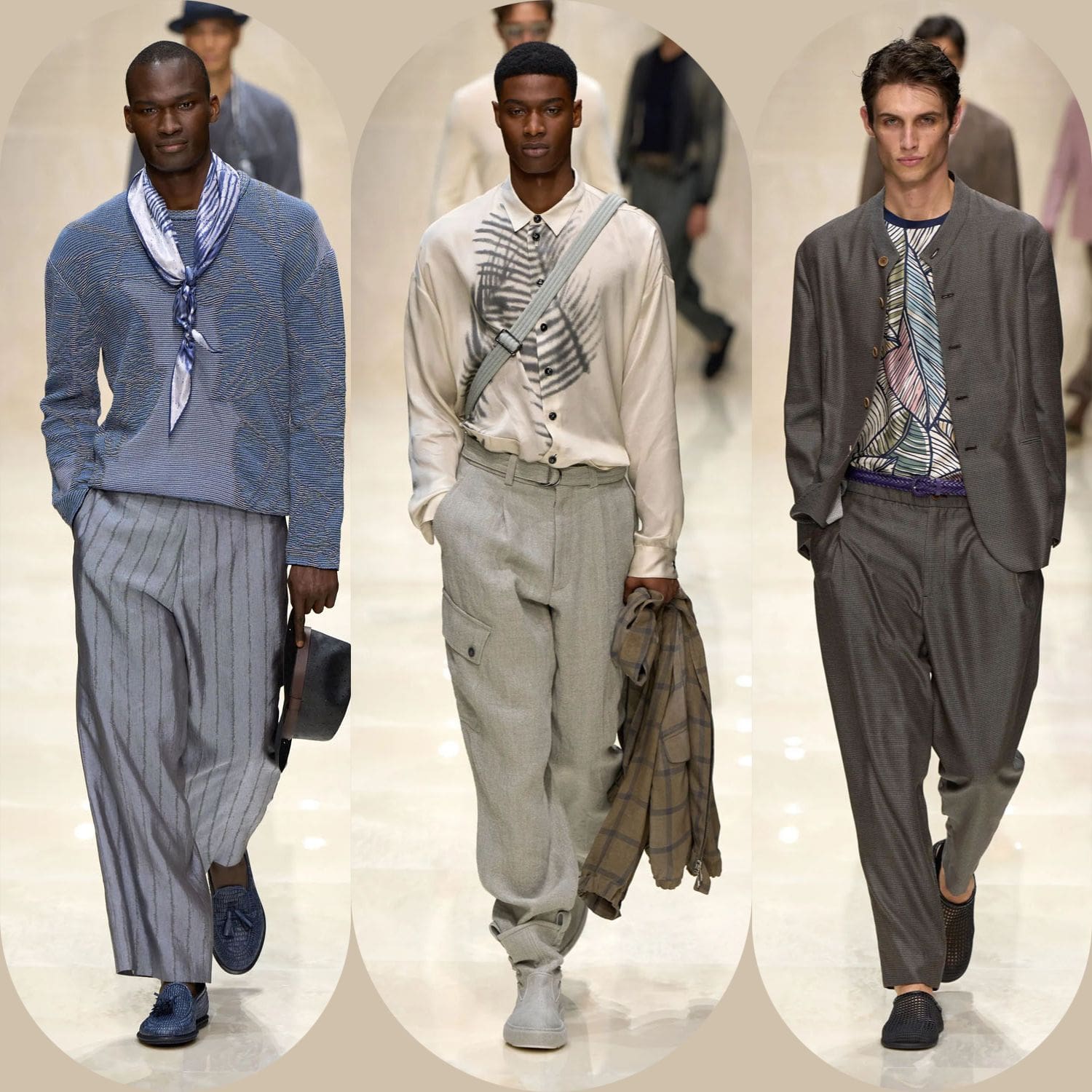 GIORGIO ARMANI IMAGES OF MAN　アルマーニコレクション ジョルジオ アルマーニ(Giorgio Armani) 2025年春夏メンズ