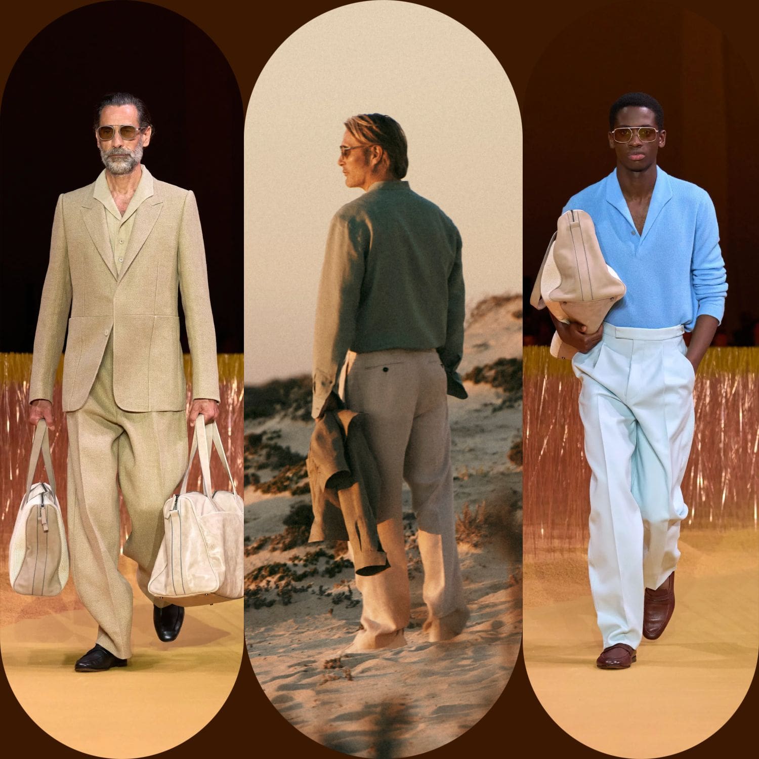 3 Mads Mikkelsen pour Zegna Printemps Été 2025 Runway Magazine