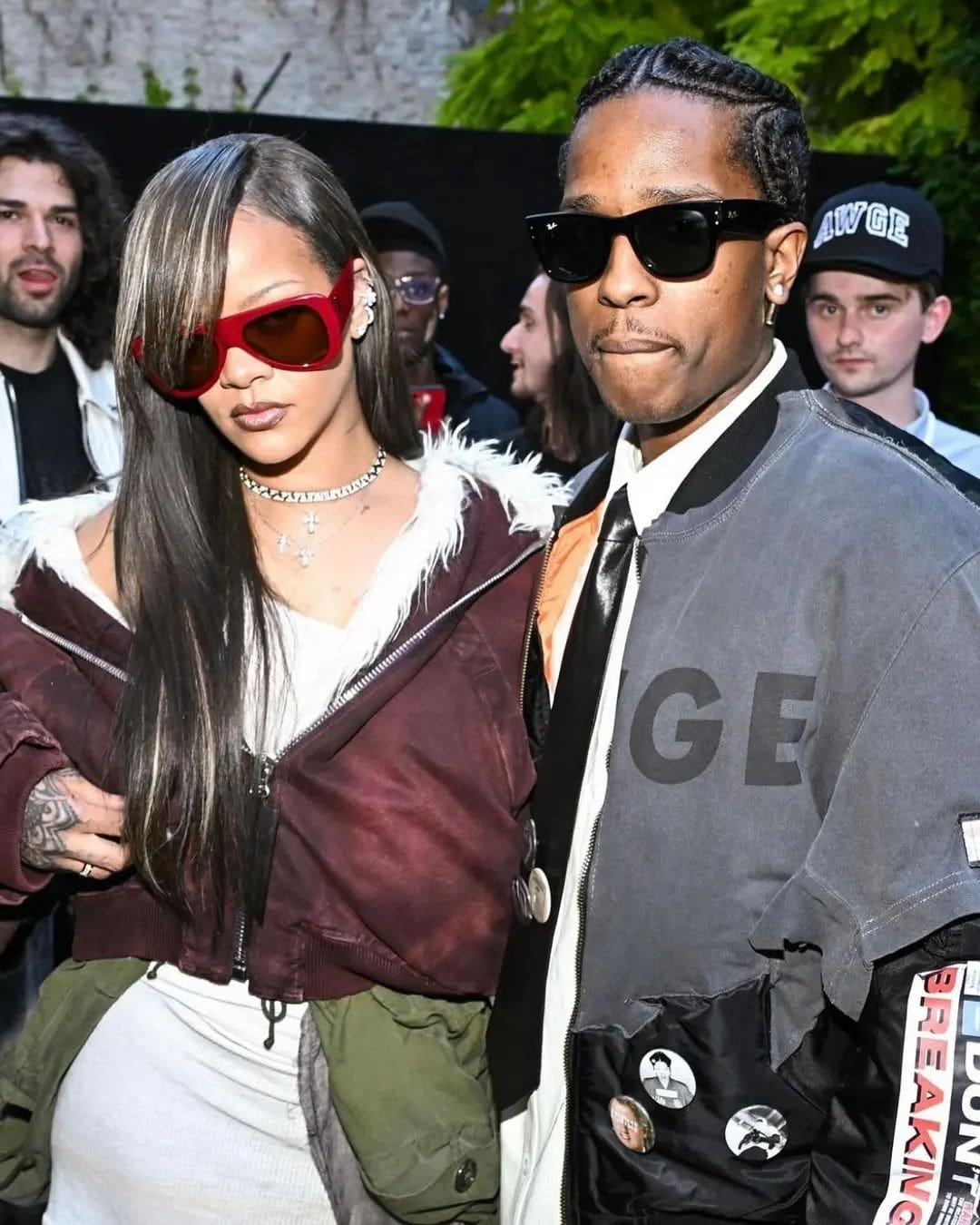 3 蕾哈娜 (Rihanna) 出席 Asap Rocky by Awge Paris 秀