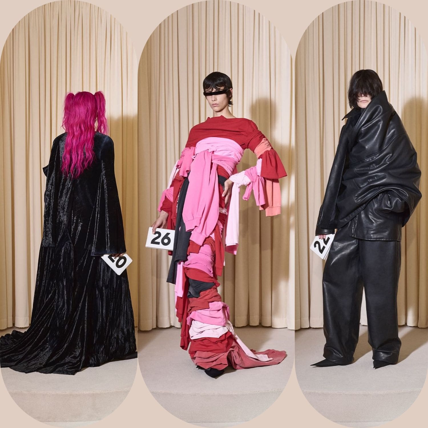 4 バレンシアガ クチュール 秋冬 2024 25 Runway 雑誌