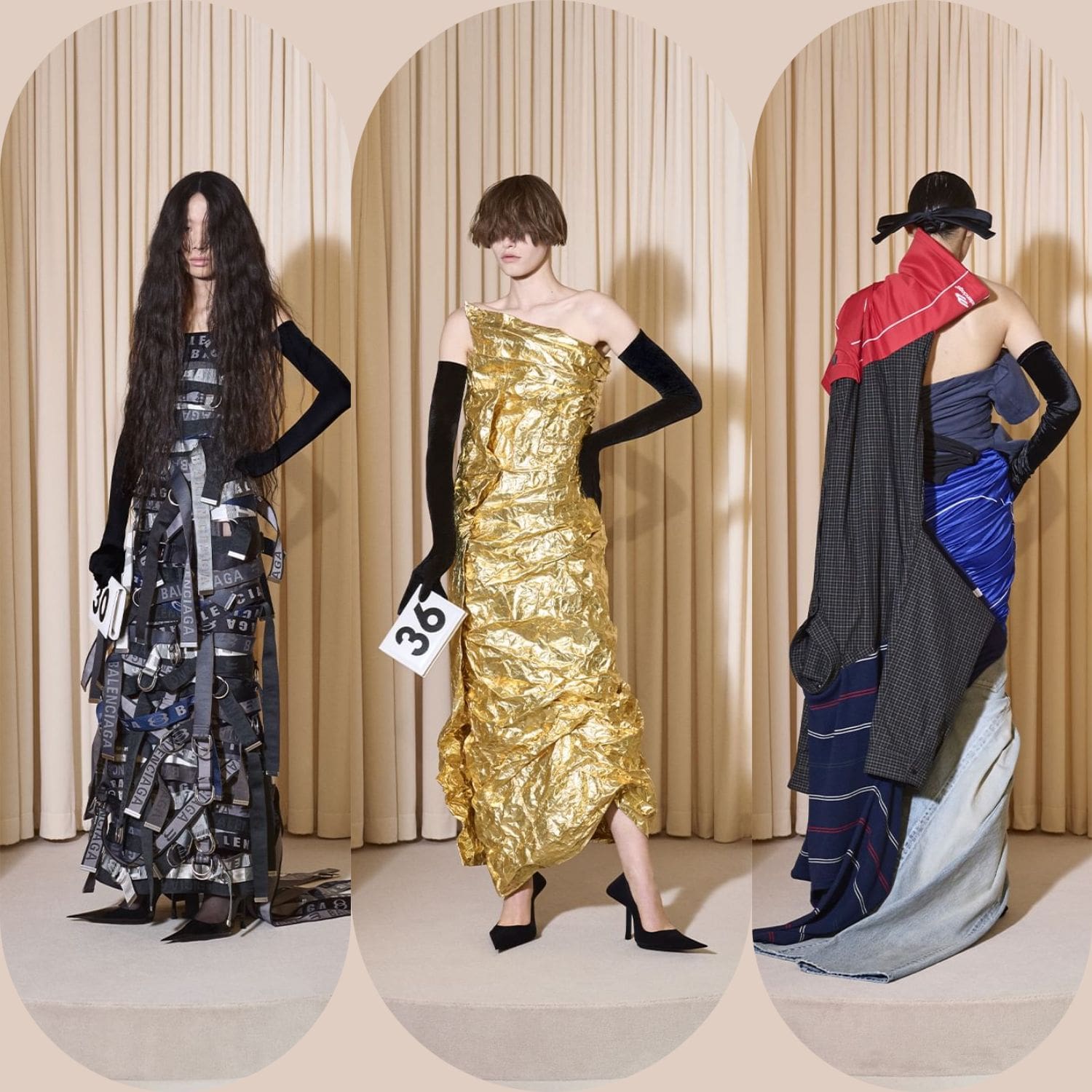 5 バレンシアガ クチュール 秋冬 2024 25 Runway 雑誌