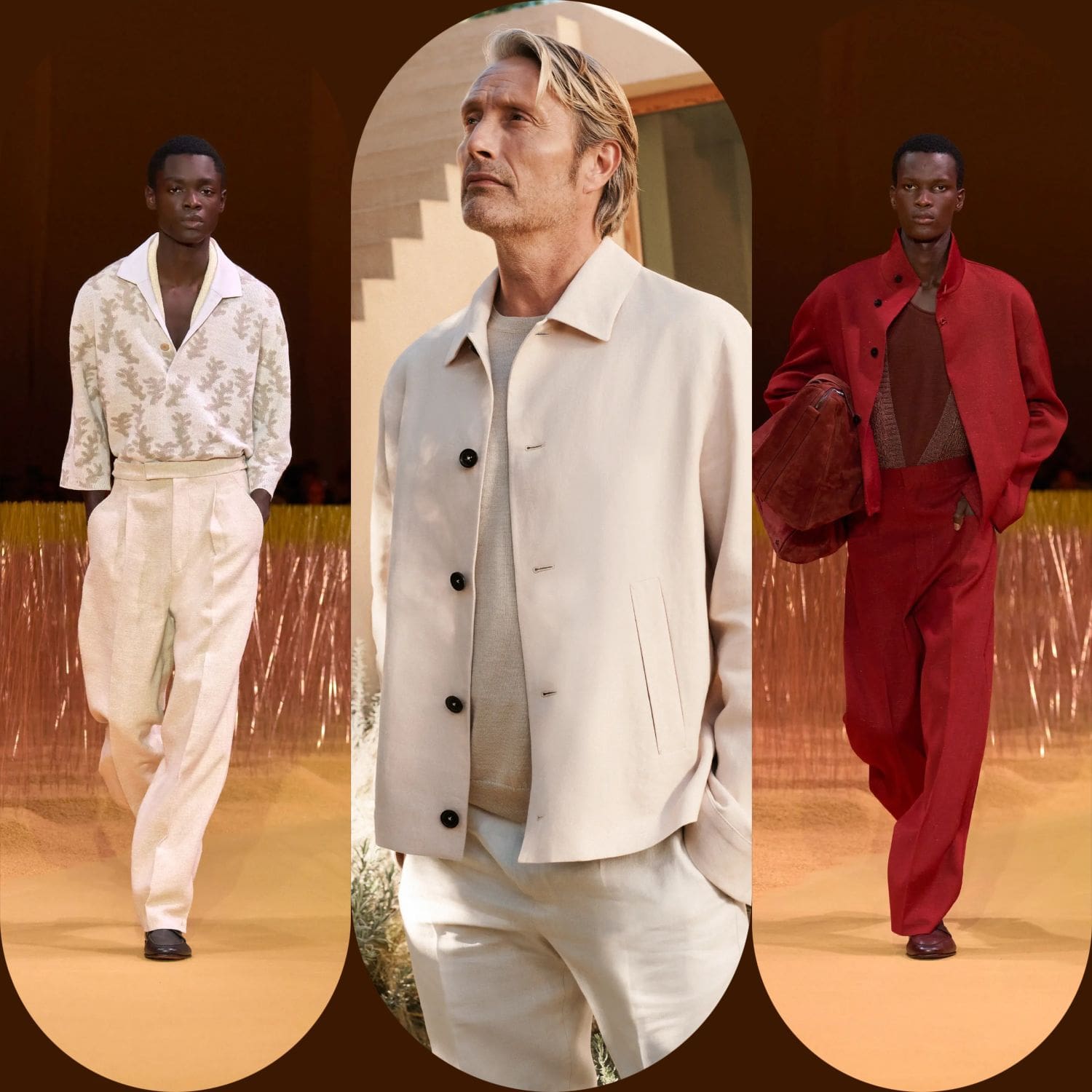 5 Mads Mikkelsen pour Zegna Printemps Été 2025 Runway Magazine