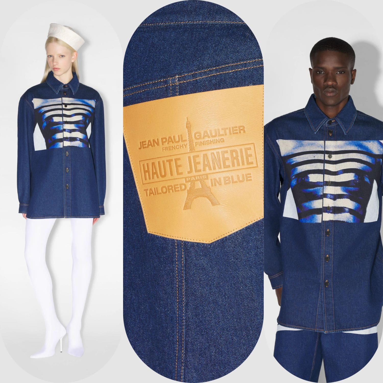 6 Jean Paul Gaultier Fashion Fiction Denim Haute Jeanerie RTW 2024 2025
