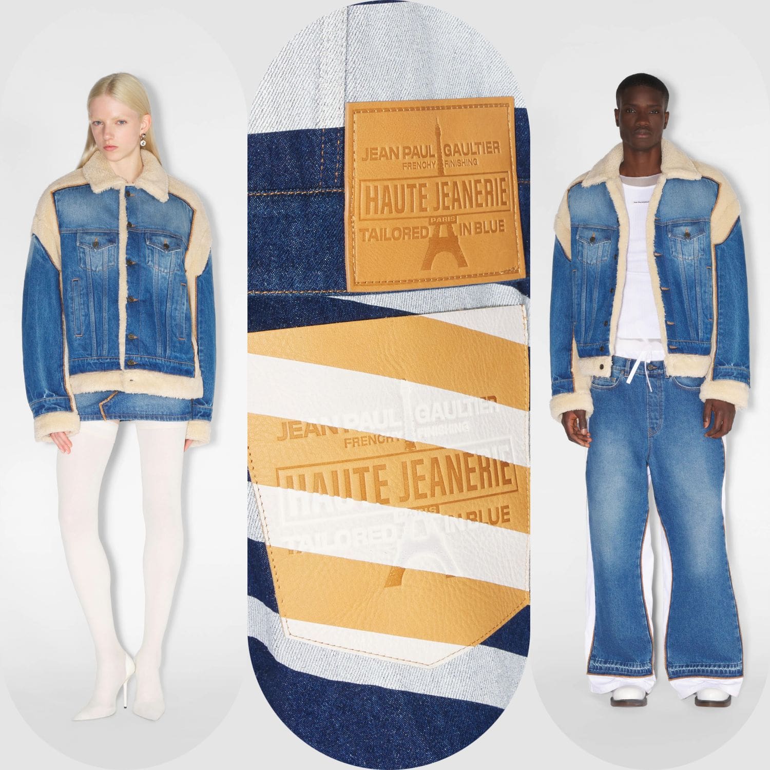 7 Jean Paul Gaultier Fashion Fiction Denim Haute Jeanerie RTW 2024 2025