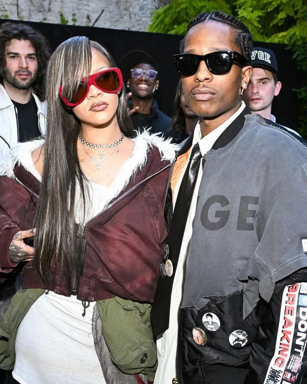 8 蕾哈娜 (Rihanna) 出席 Asap Rocky by Awge Paris 秀