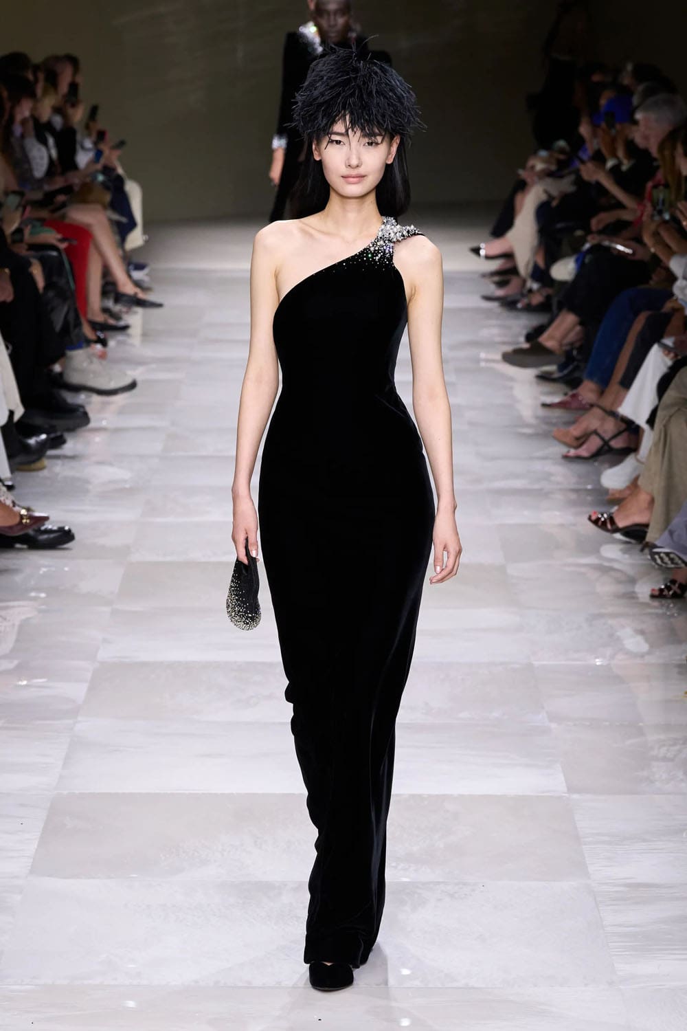 アルマーニ プリヴェ クチュール 秋冬 2024 2025 Runway 雑誌(59)