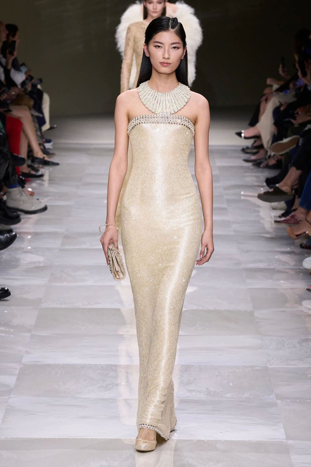 アルマーニ プリヴェ クチュール 秋冬 2024 2025 Runway 雑誌(80)
