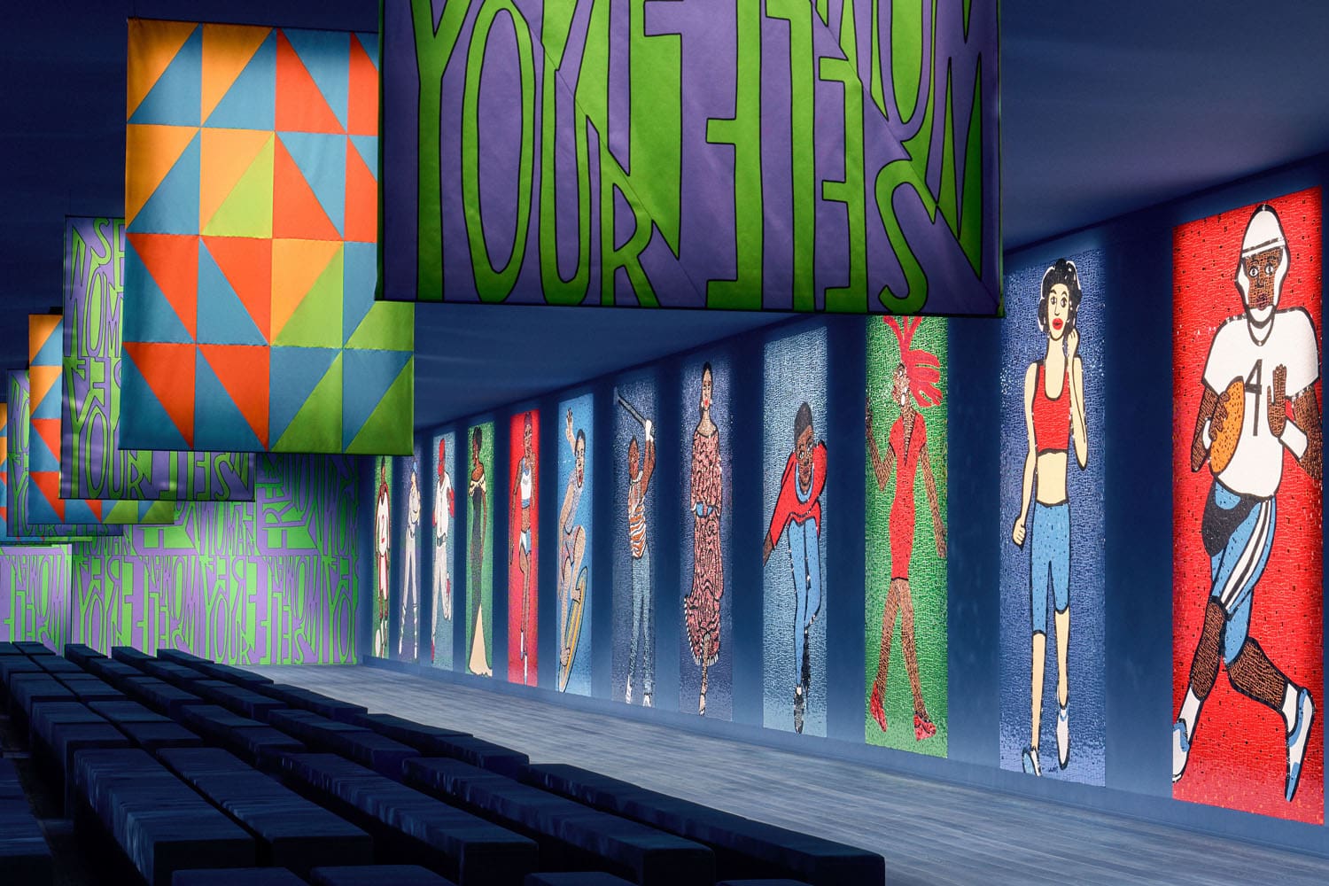 Dior Couture Automne Hiver 2024 2025 Conception des décors Runway Magazine (36)