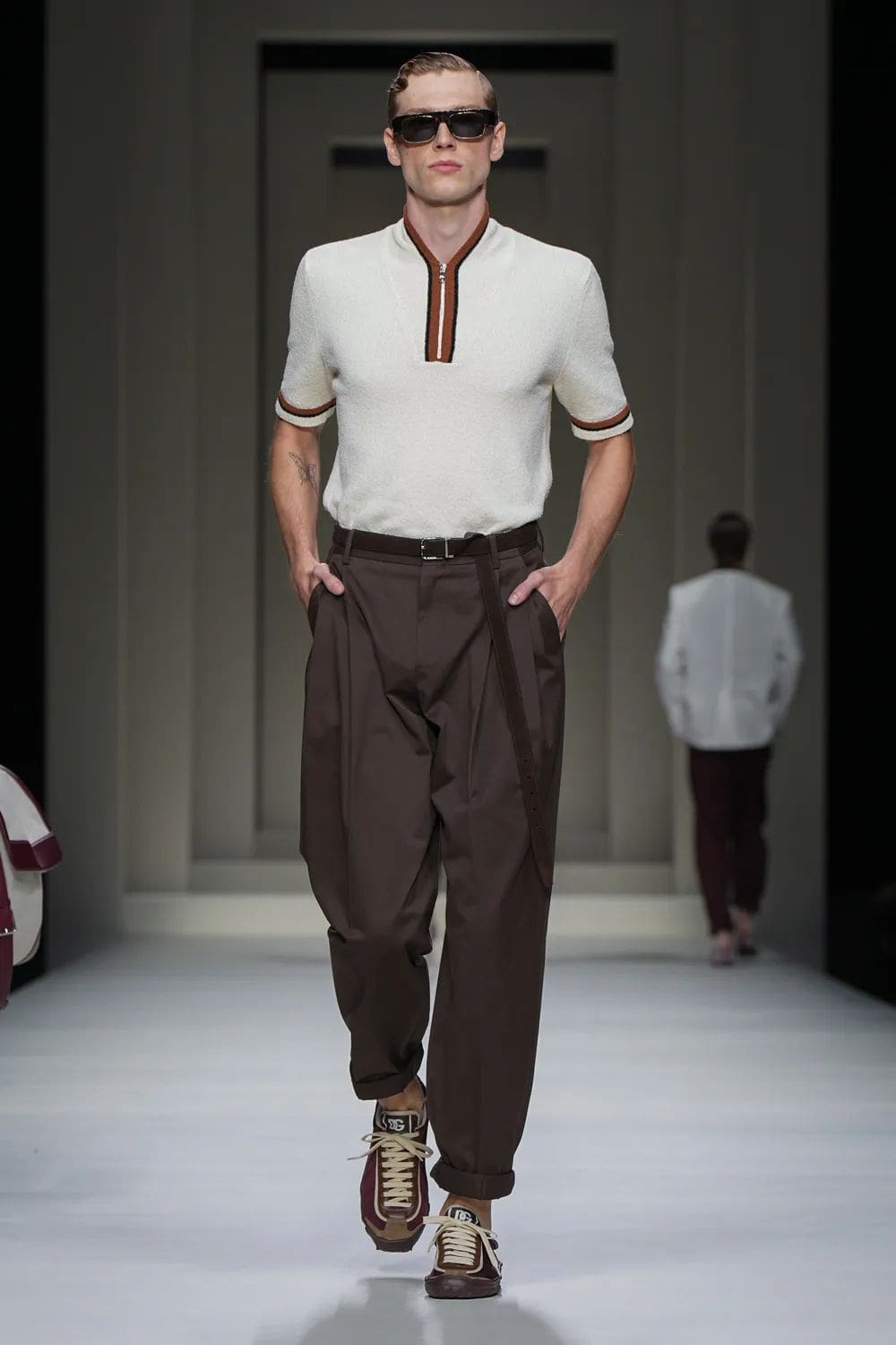 Dolce Gabbana Primavera Verão 2025 Moda Masculina Runway Revista (47)