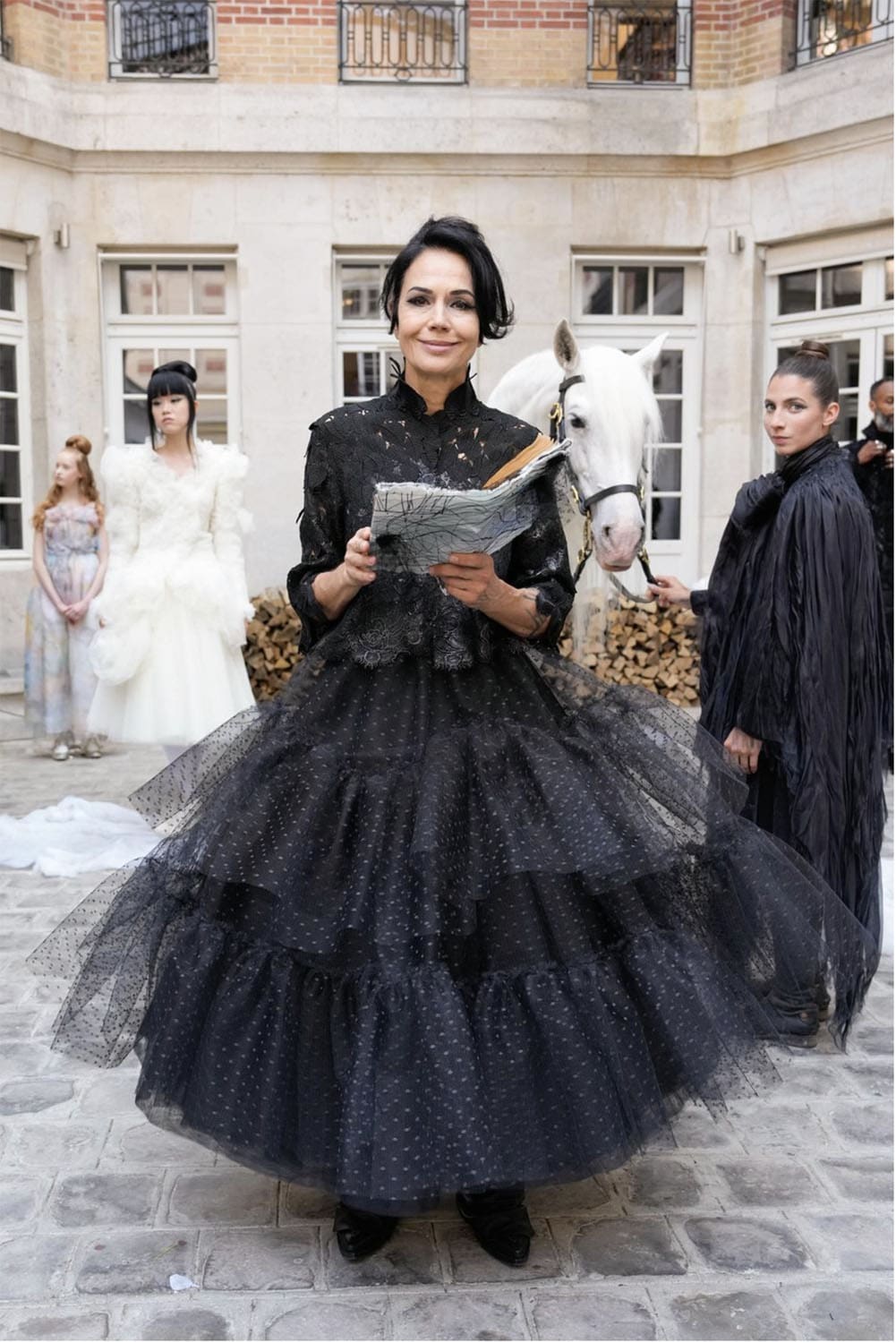 Franck Sorbier Haute Couture Herbst Winter 2024-2025 Runway Magazin