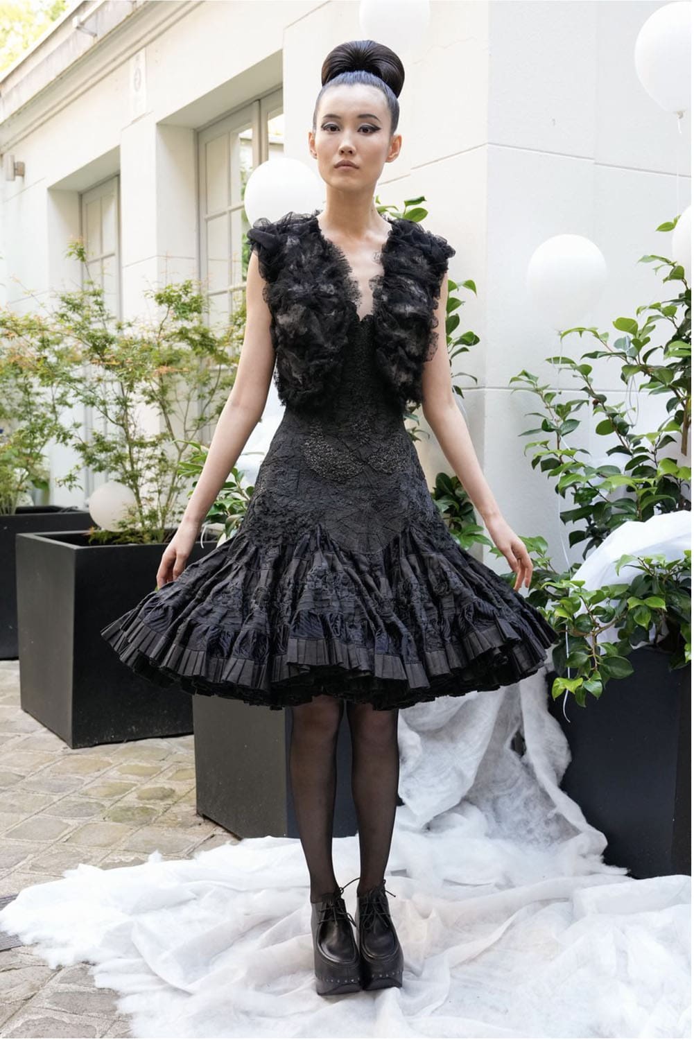 Franck Sorbier Haute Couture Herbst Winter 2024-2025 Runway Magazin