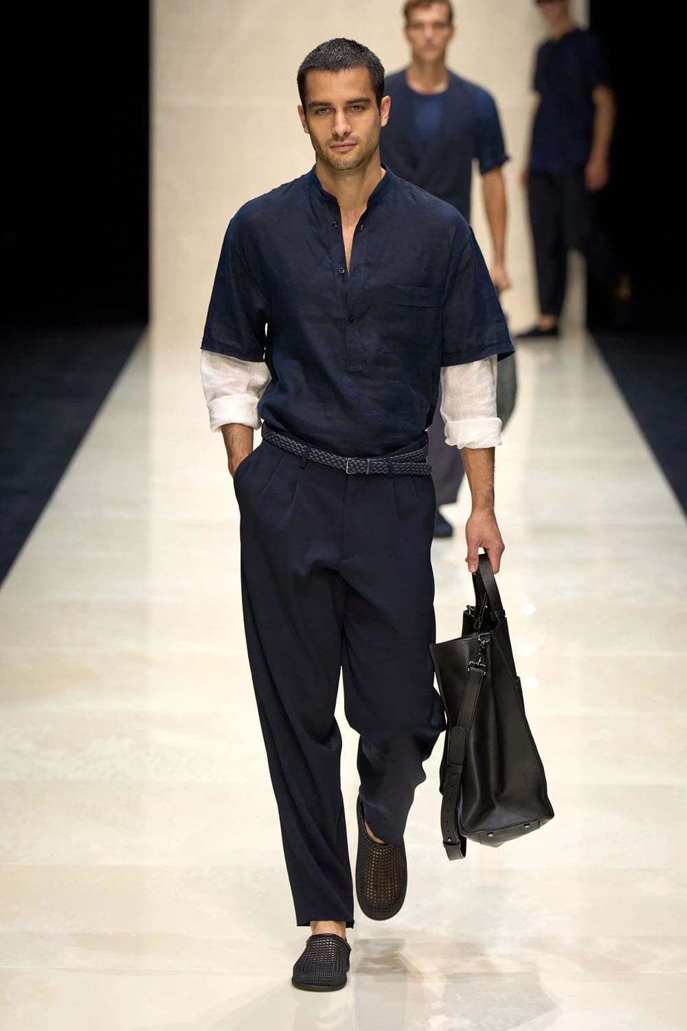 Giorgio Armani Men Spring Summer 2025 Runway Magazine (84)