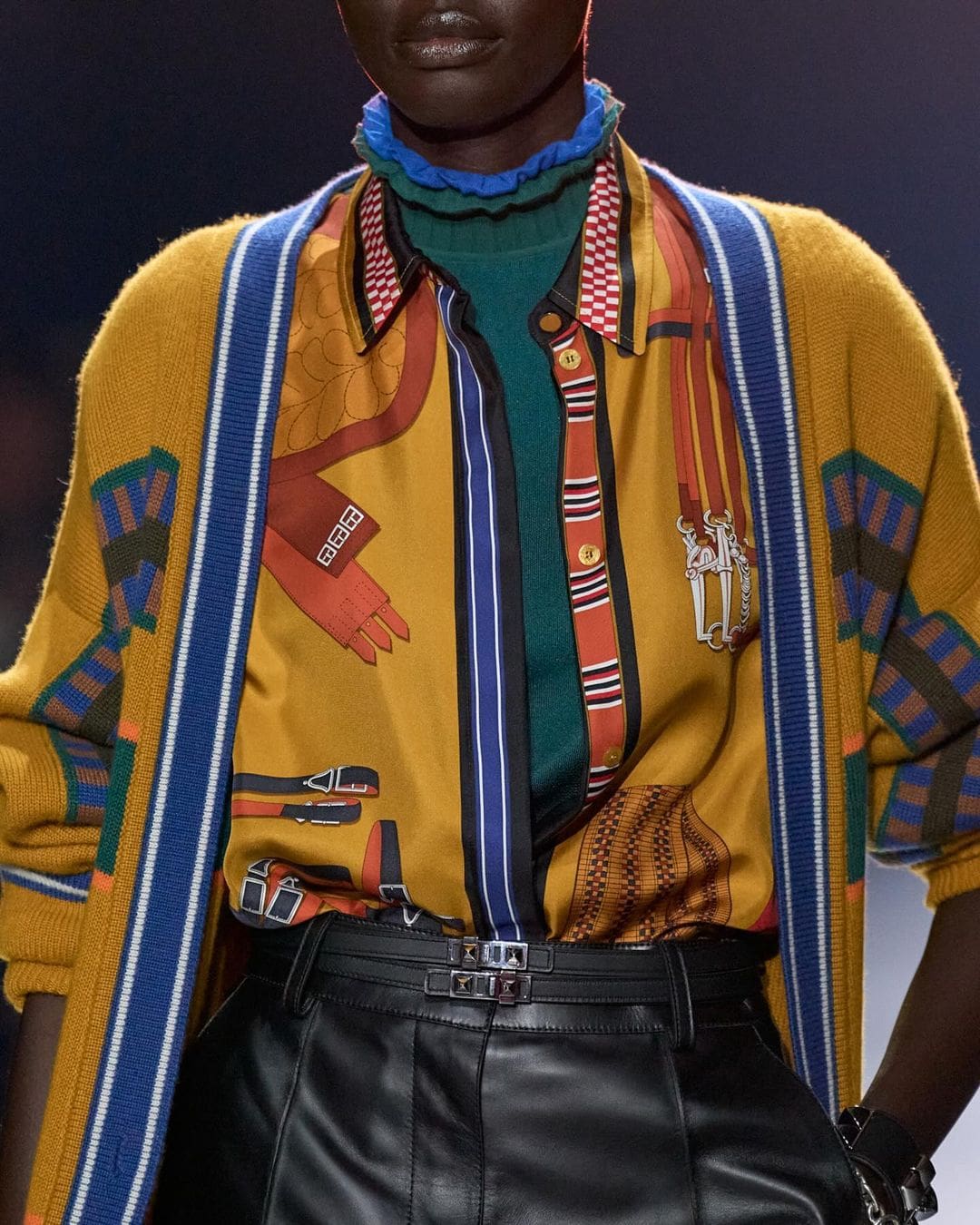 HERMES FW24 NY 详细信息 RUNWAY 杂志 (1)