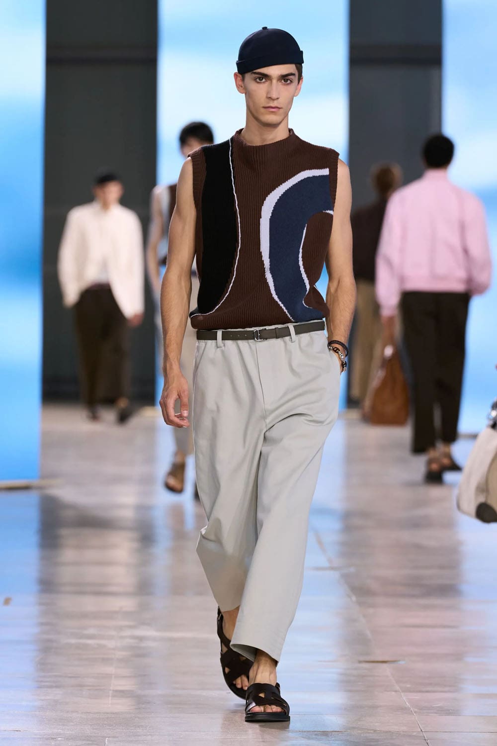 Hermes Spring Summer 2025 Men Runway Magazine (21)