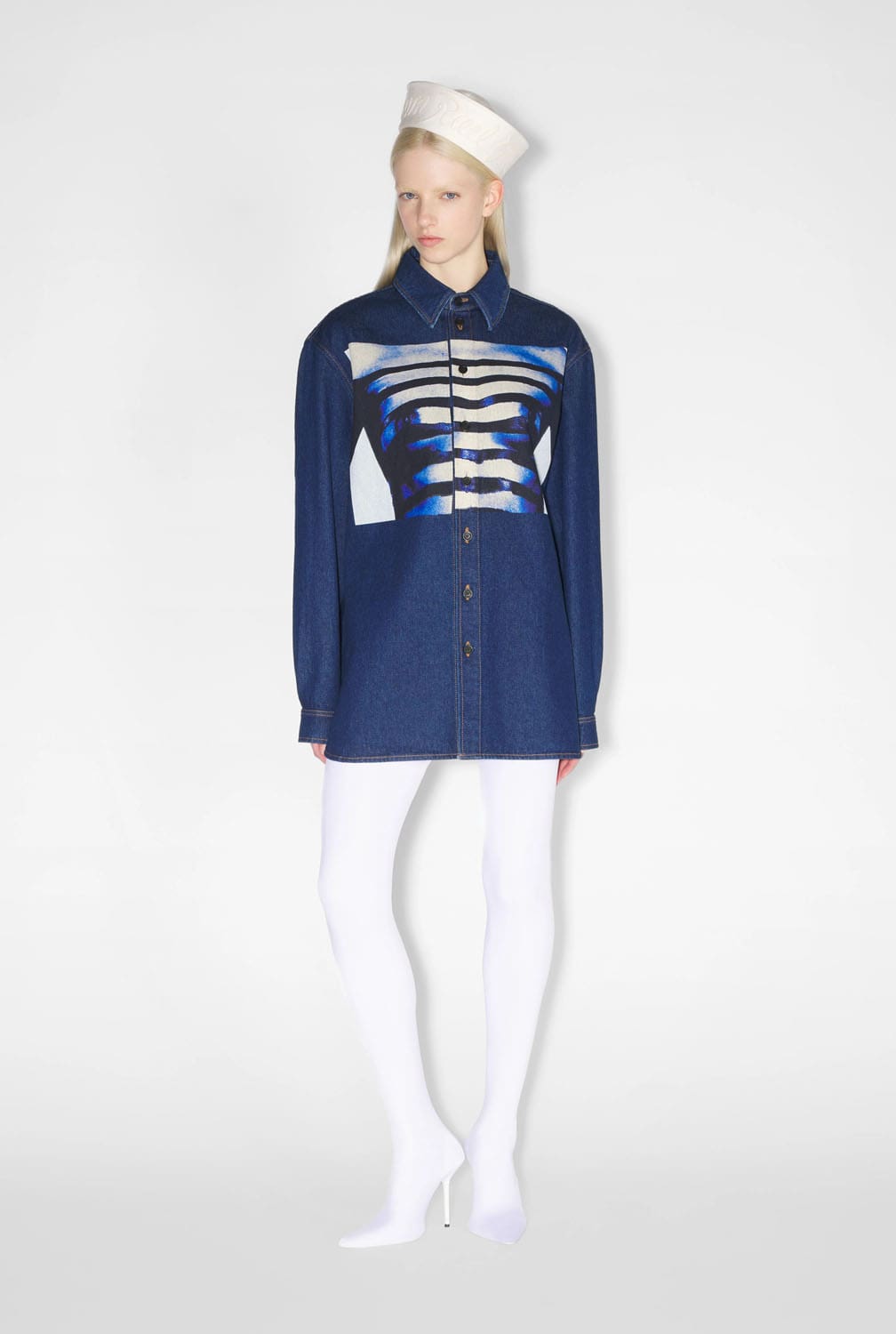 Jean Paul Gaultier Fashion Fiction Denim Haute Jeanerie RTW 2024 2025 02