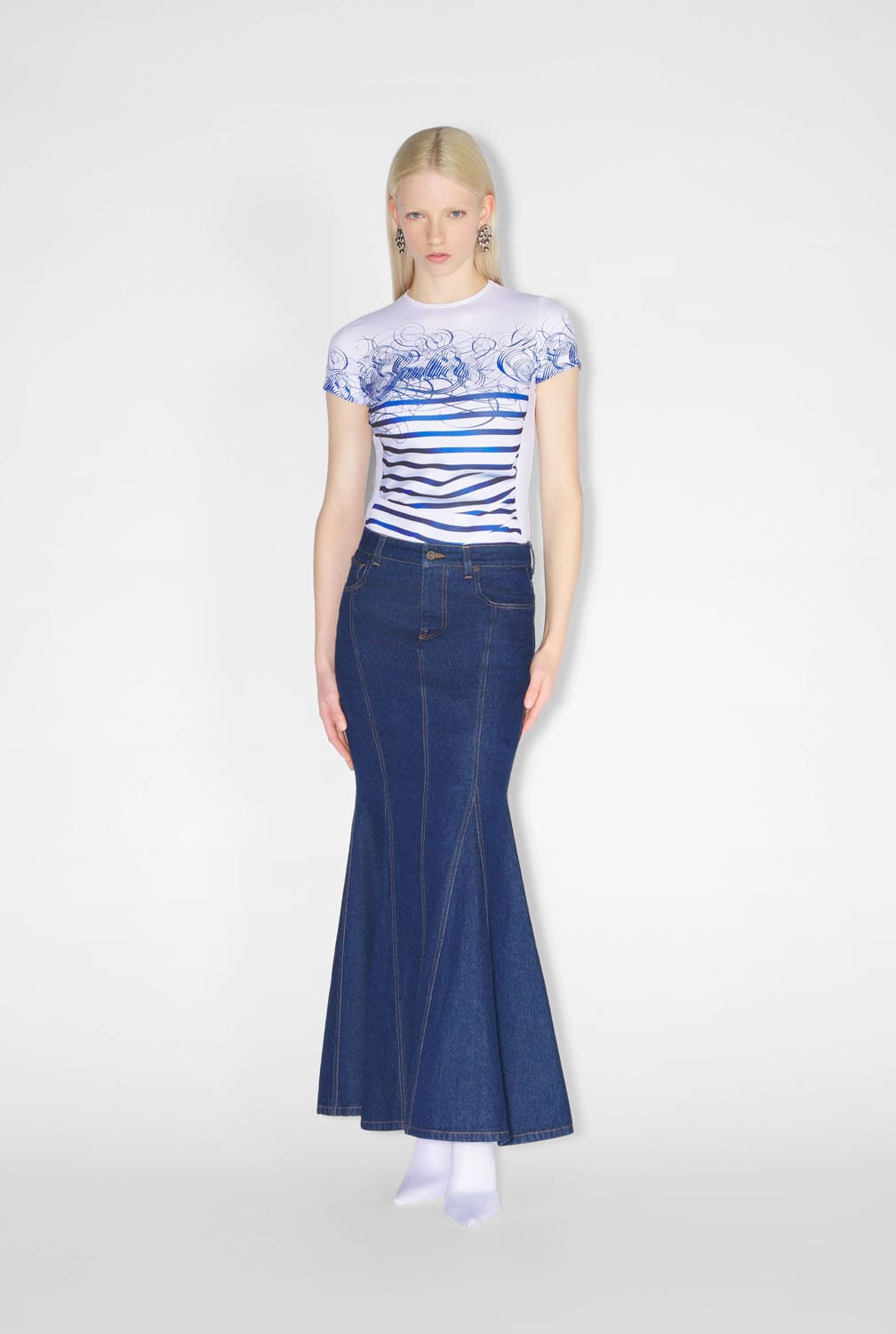 Jean Paul Gaultier Fashion Fiction Denim Haute Jeanerie RTW 2024 2025 04