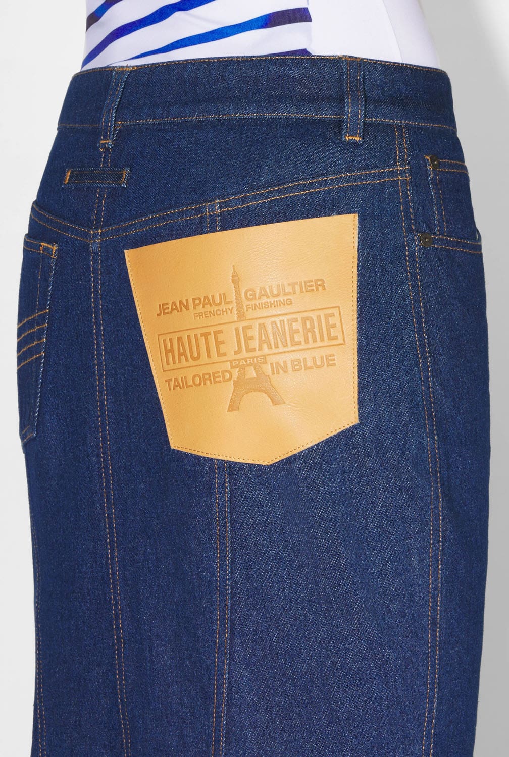 Jean Paul Gaultier Fashion Fiction Denim Haute Jeanerie RTW 2024 2025 05