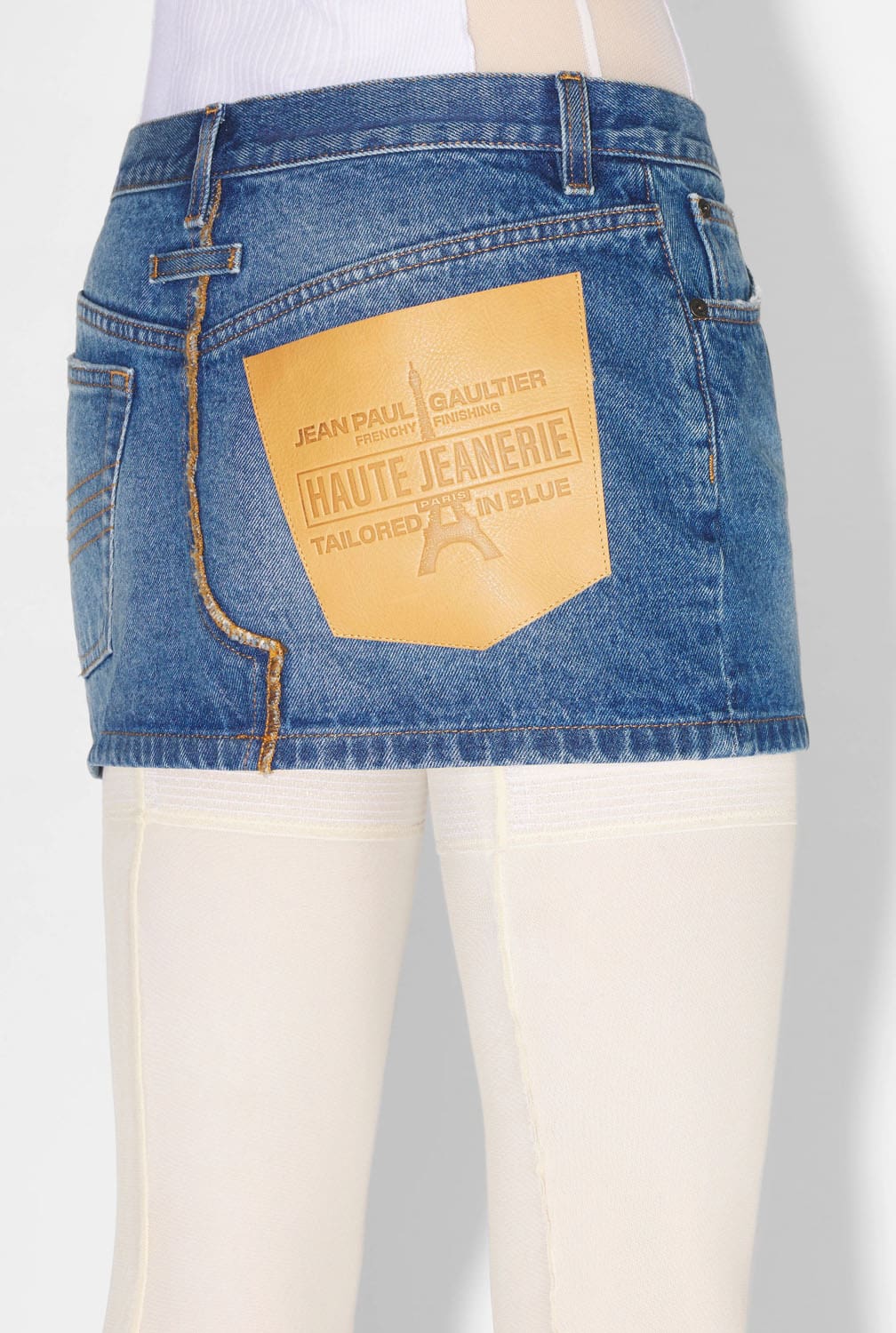 Jean Paul Gaultier Fashion Fiction Denim Haute Jeanerie RTW 2024 2025 06
