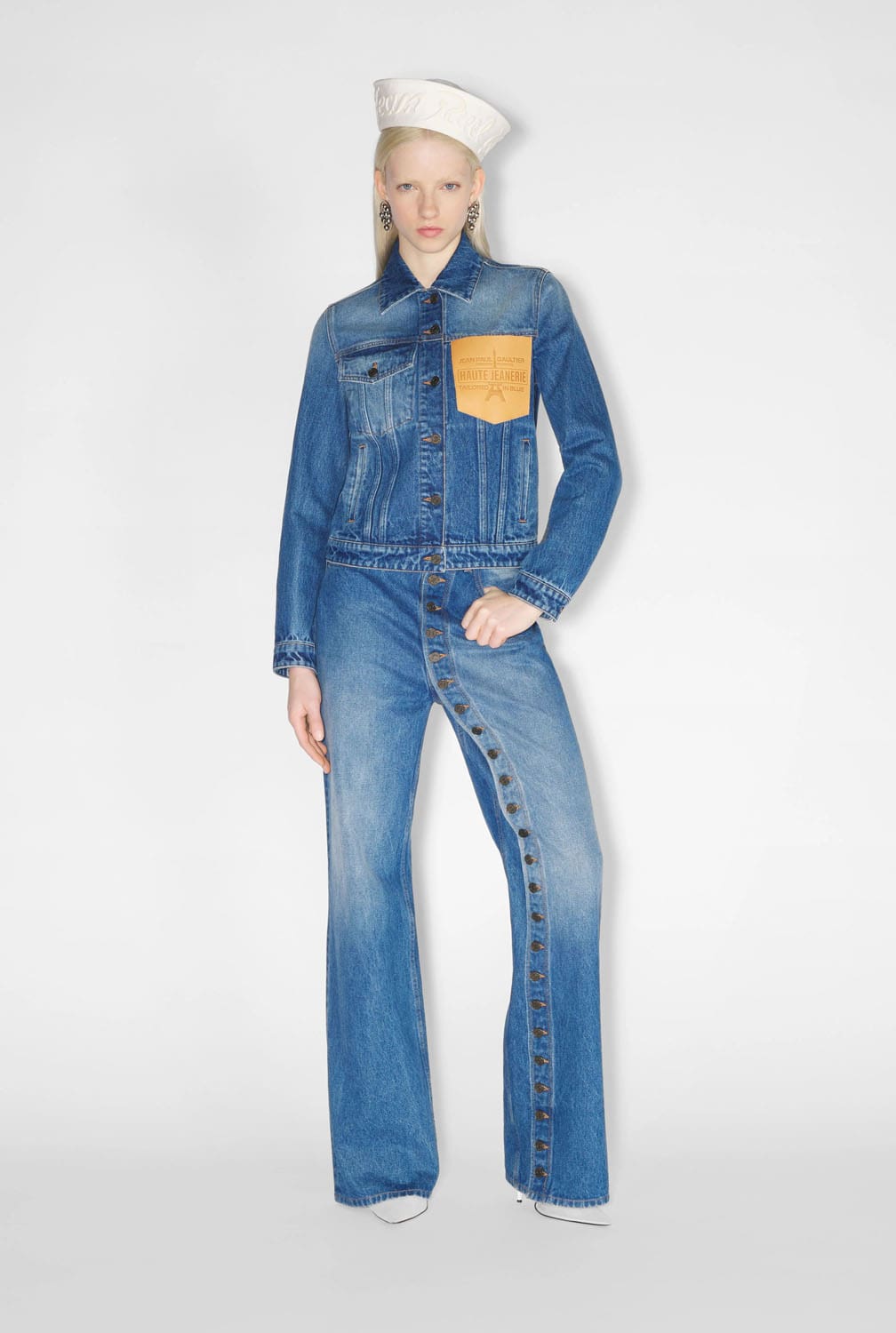 Jean Paul Gaultier Fashion Fiction Denim Haute Jeanerie RTW 2024 2025 15