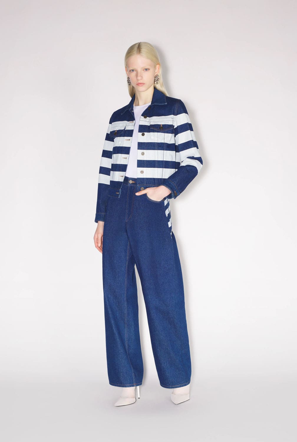 Jean Paul Gaultier Fashion Fiction Denim Haute Jeanerie RTW 2024 2025 17