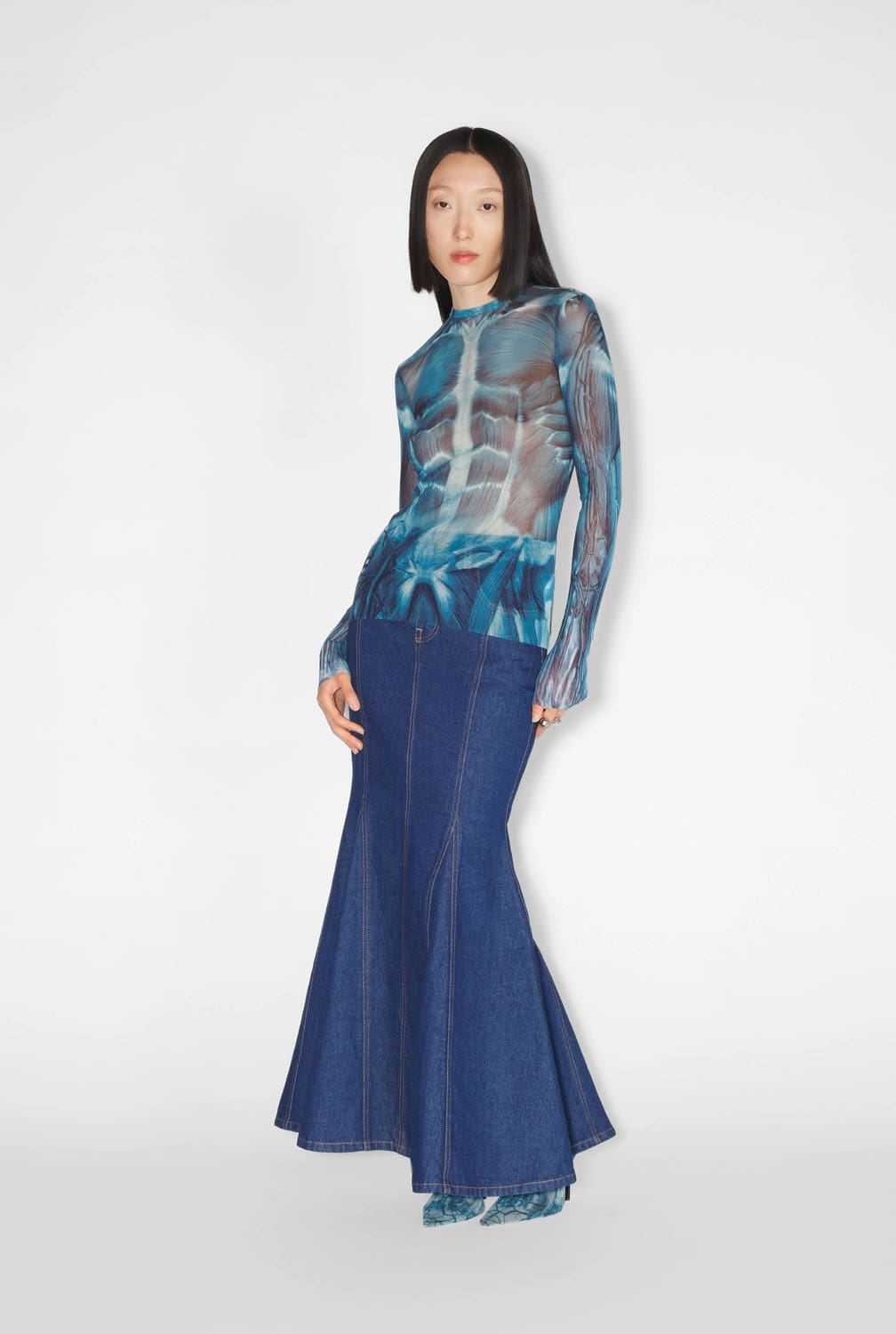 Jean Paul Gaultier Fashion Fiction Ecorche RTW 2024 2025 04
