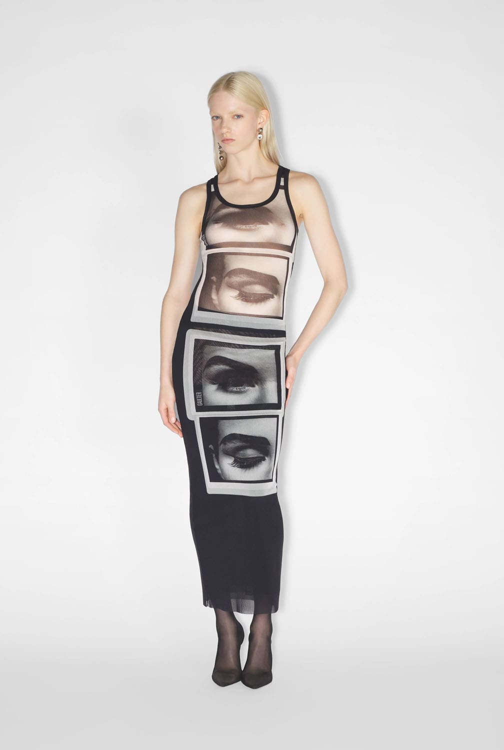 Jean Paul Gaultier Fashion Fiction Occhi e Labbra RTW 2024 2025 01