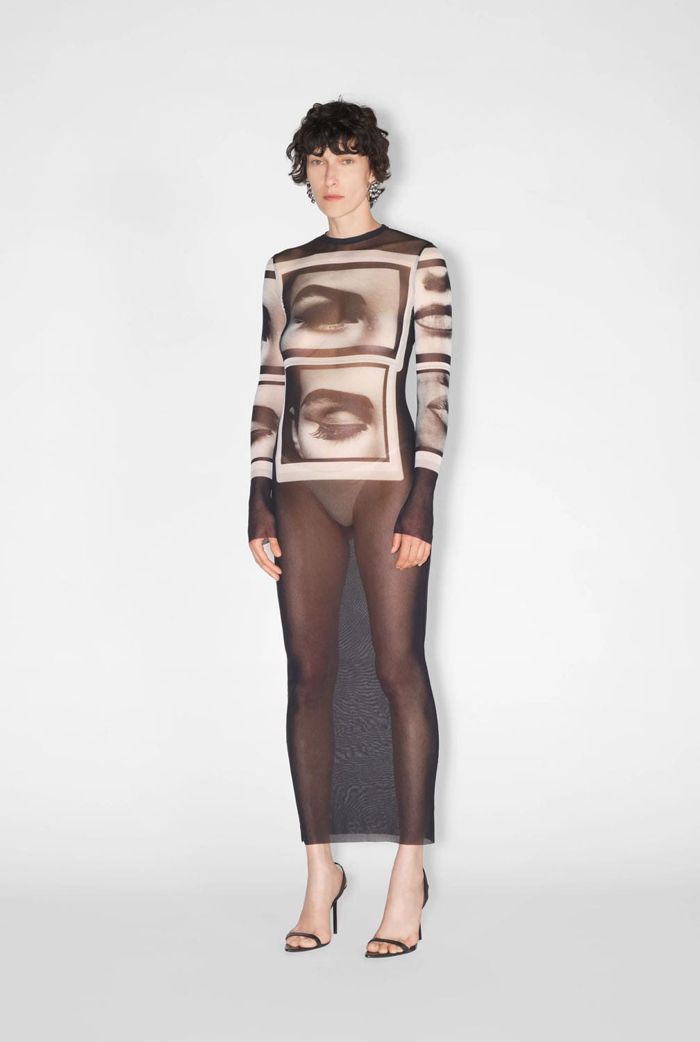 Jean Paul Gaultier Fashion Fiction Occhi e Labbra RTW 2024 2025 04