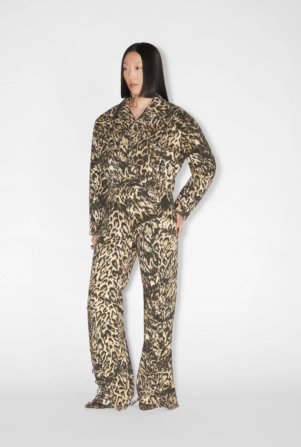Jean Paul Gaultier Fashion Fiction Leopard RTW 2024 2025 002