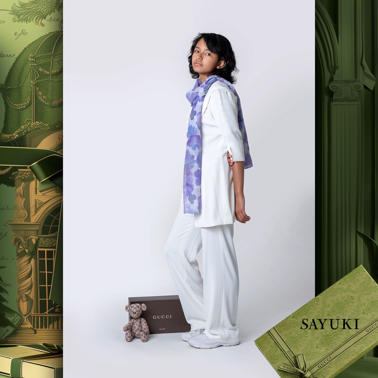 014 Tokei Infantil Runway Revista World Kids Audition 2024 Gucci