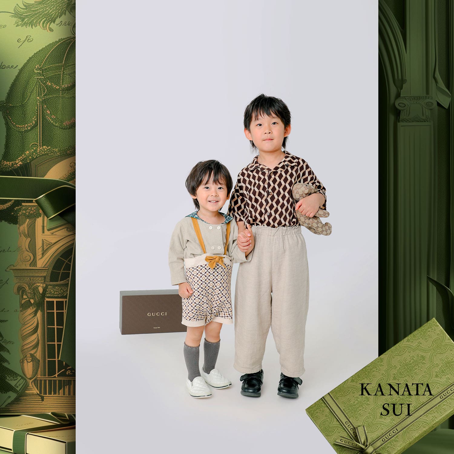 034 Tokei Infantil Runway Revista World Kids Audition 2024 Gucci